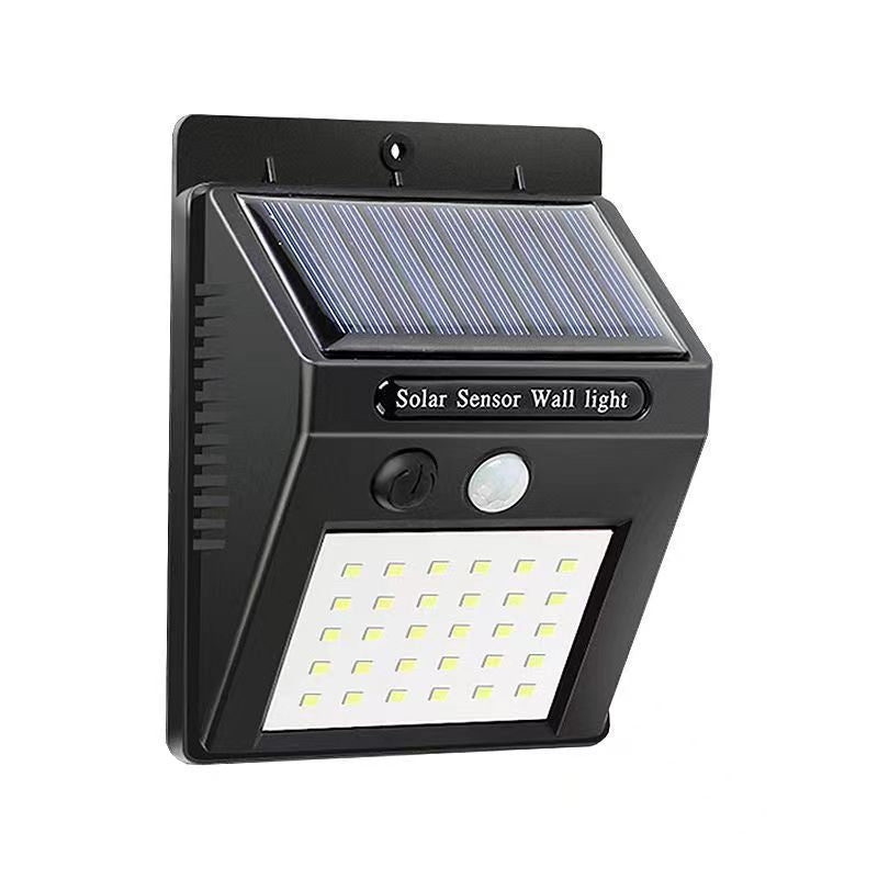 Luminária Solar LED Externa com Sensor de Movimento – Iluminação Inteligente para Jardim, Muros e Áreas Externas