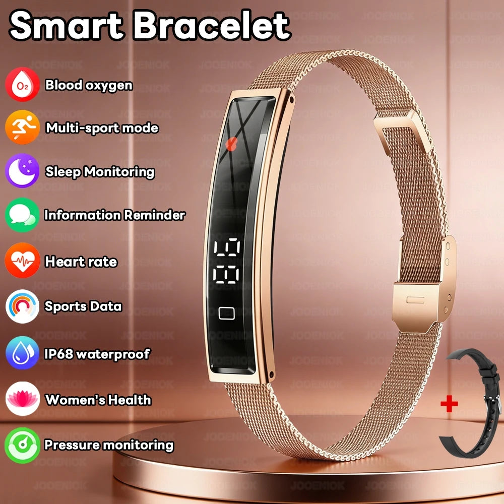 Smart Bracelet Fitness Tracker IP68 – Pulseira Inteligente com Monitoramento de Saúde
