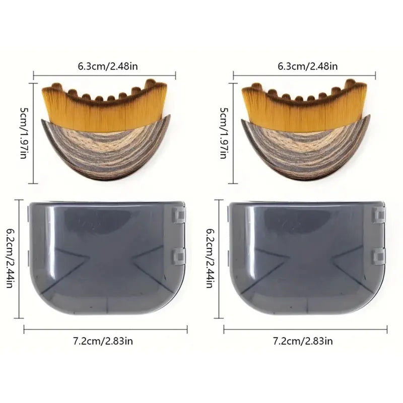 Escova Facial de Contorno Linfático – Modeladora de Queixo e Linha da Mandíbula, Massageador de Drenagem Facial com Design Ergonômico que se Ajusta Precisamente à Pele