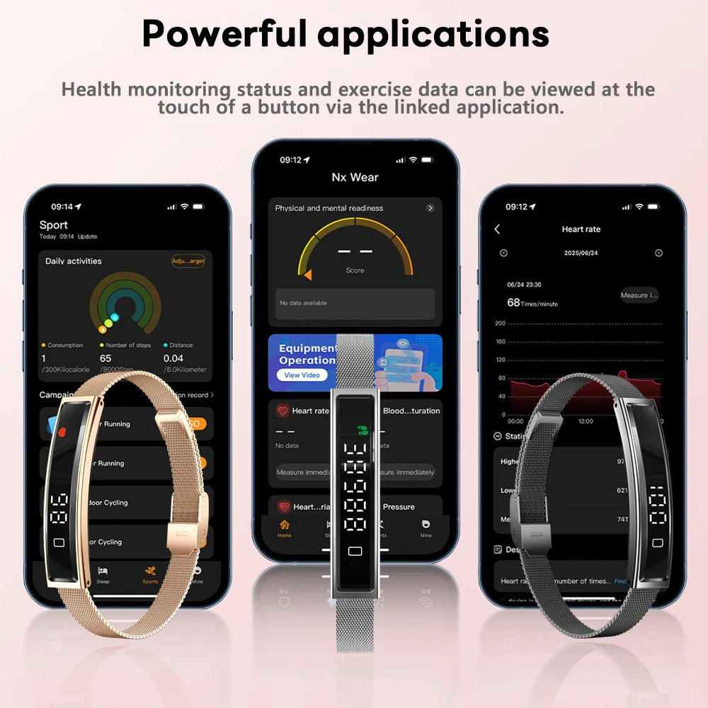 Smart Bracelet Fitness Tracker IP68 – Pulseira Inteligente com Monitoramento de Saúde