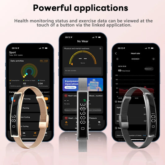 Smart Bracelet Fitness Tracker IP68 – Pulseira Inteligente com Monitoramento de Saúde