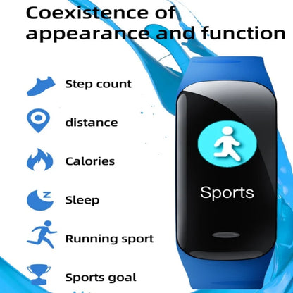 Smartwatch C1 Plus Bluetooth – Relógio Inteligente Fitness com Monitoramento de Saúde