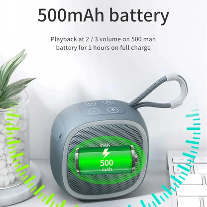 Caixa de Som Bluetooth Portátil – Som Potente e Conexão Sem Fio