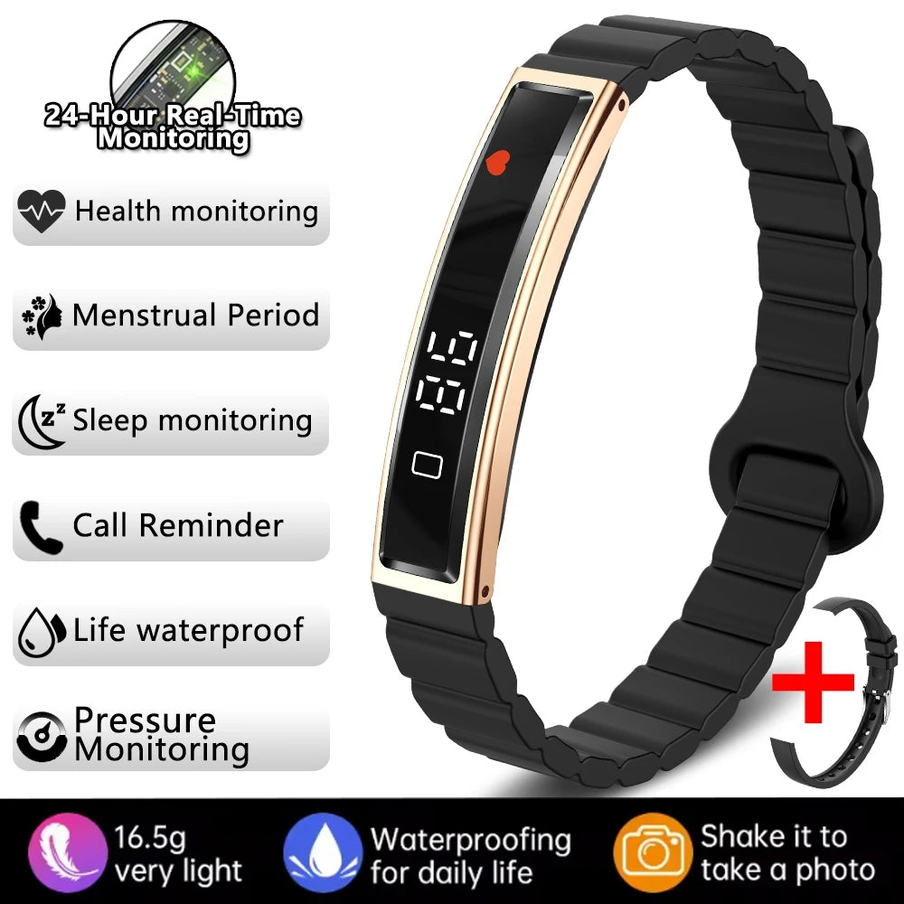 Smart Bracelet Fitness Tracker IP68 – Pulseira Inteligente com Monitoramento de Saúde