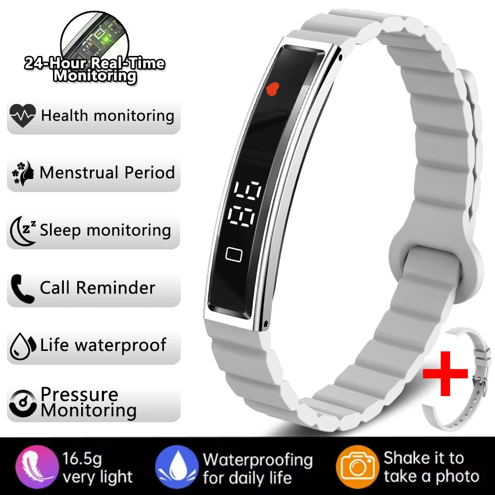 Smart Bracelet Fitness Tracker IP68 – Pulseira Inteligente com Monitoramento de Saúde