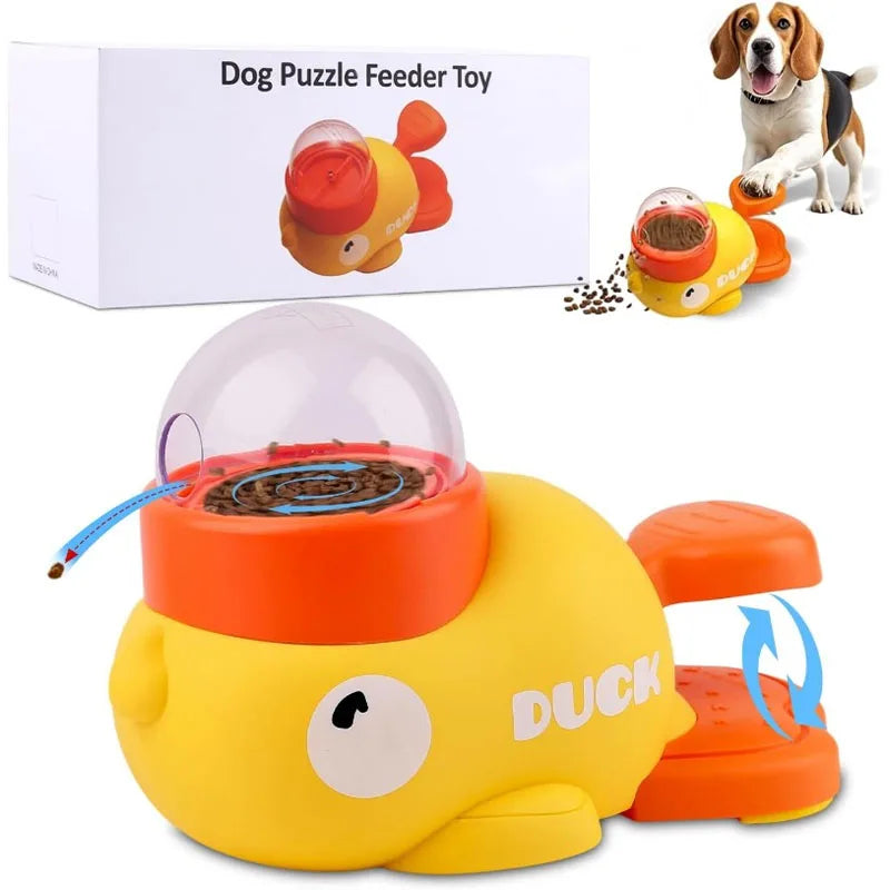 Brinquedo Interativo para Pets – Dispenser de Petiscos com Treinamento e Alimentação Lenta