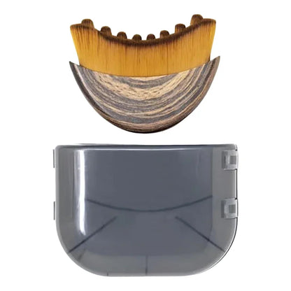 Escova Facial de Contorno Linfático – Modeladora de Queixo e Linha da Mandíbula, Massageador de Drenagem Facial com Design Ergonômico que se Ajusta Precisamente à Pele