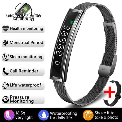 Smart Bracelet Fitness Tracker IP68 – Pulseira Inteligente com Monitoramento de Saúde