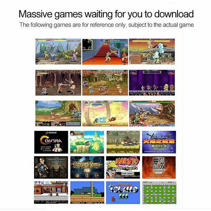 Videogame Portatil Tela 5.1" +10000 Jogos Retro, Console de Mão Memoria Expansivel