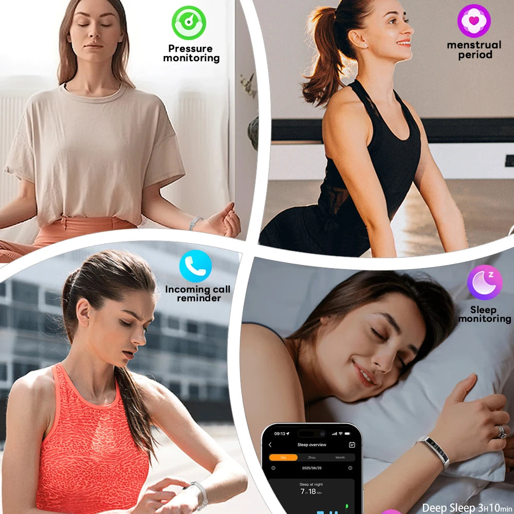 Smart Bracelet Fitness Tracker IP68 – Pulseira Inteligente com Monitoramento de Saúde