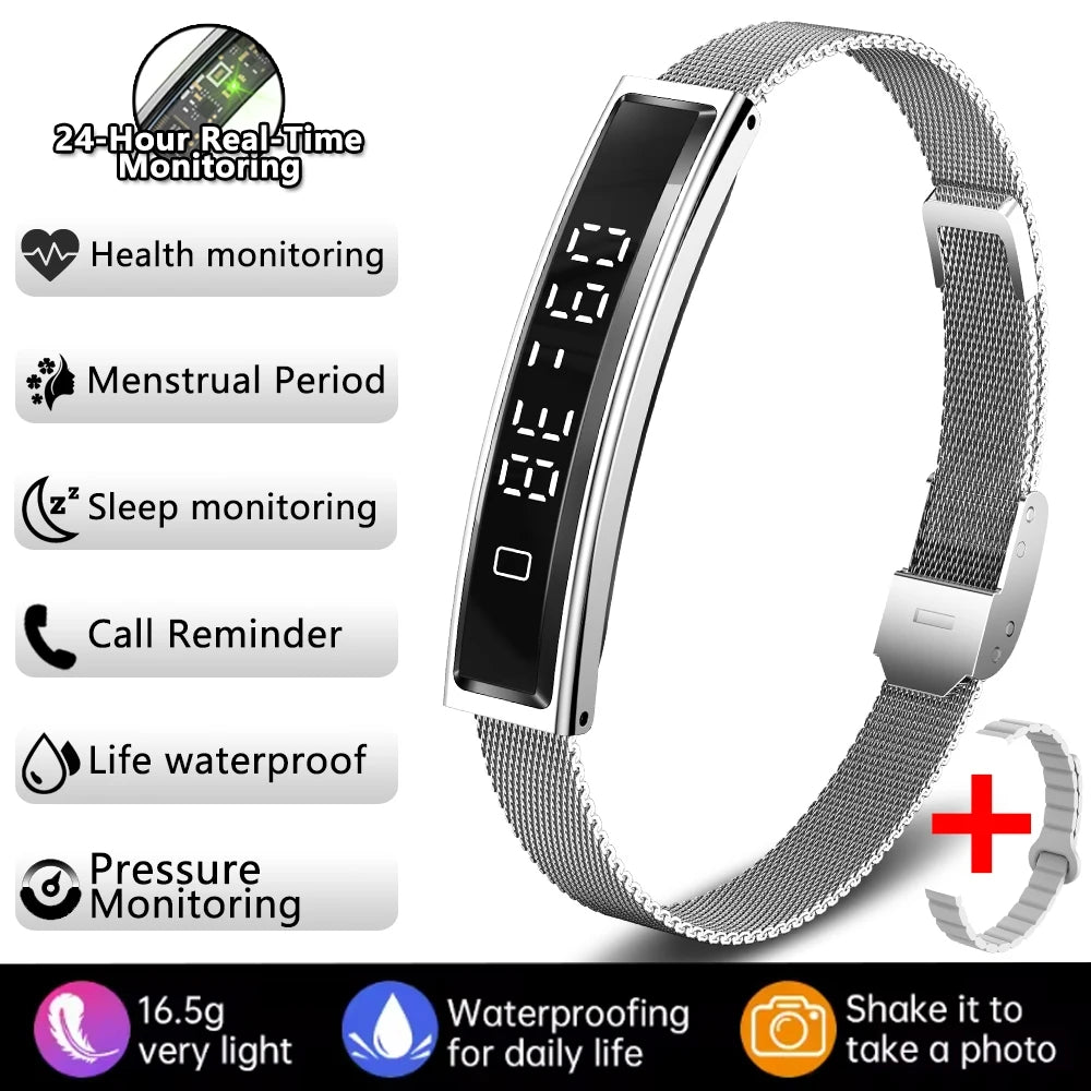 Smart Bracelet Fitness Tracker IP68 – Pulseira Inteligente com Monitoramento de Saúde