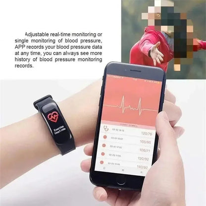 Smartwatch C1 Plus Bluetooth – Relógio Inteligente Fitness com Monitoramento de Saúde