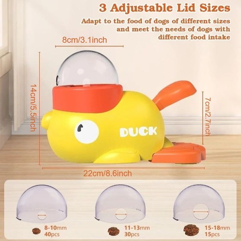 Brinquedo Interativo para Pets – Dispenser de Petiscos com Treinamento e Alimentação Lenta
