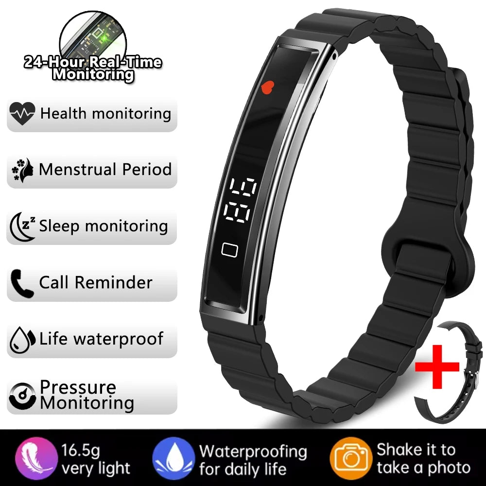 Smart Bracelet Fitness Tracker IP68 – Pulseira Inteligente com Monitoramento de Saúde
