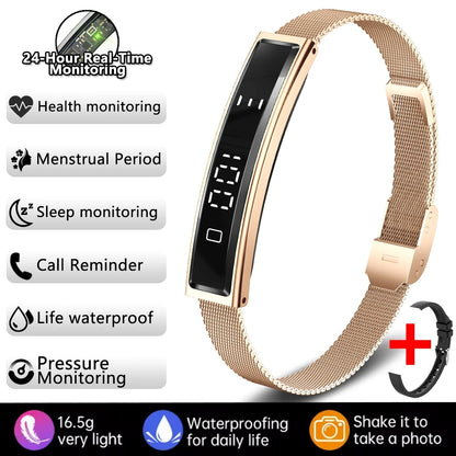 Smart Bracelet Fitness Tracker IP68 – Pulseira Inteligente com Monitoramento de Saúde