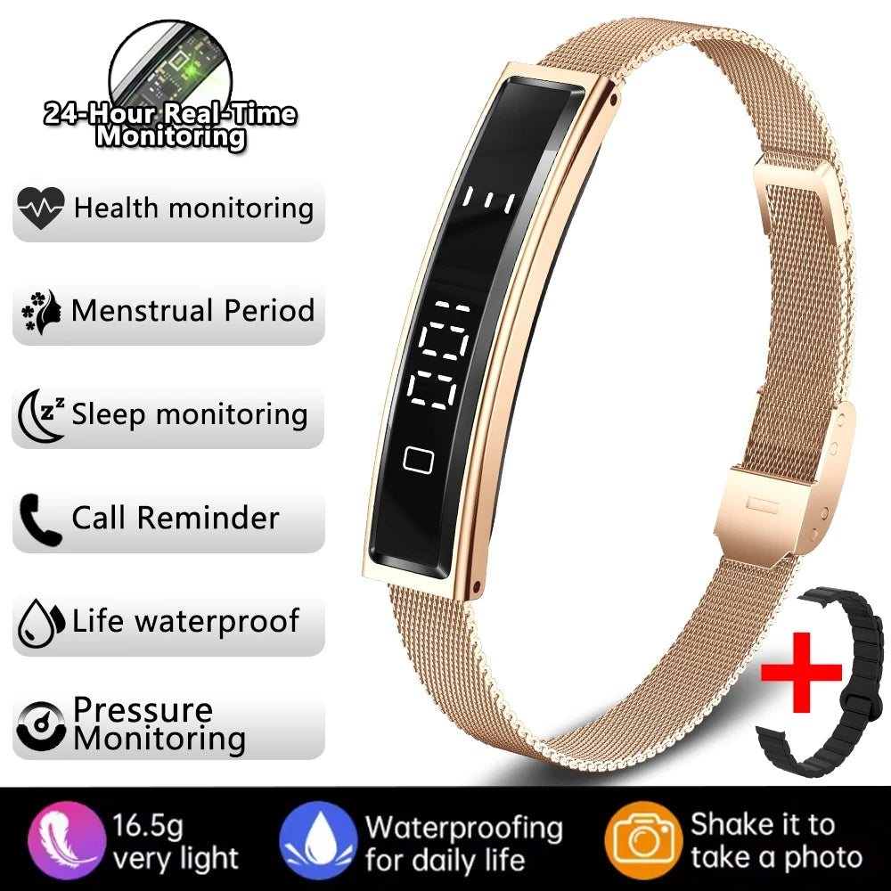 Smart Bracelet Fitness Tracker IP68 – Pulseira Inteligente com Monitoramento de Saúde