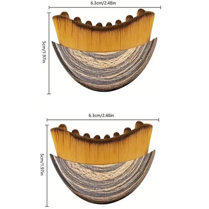 Escova Facial de Contorno Linfático – Modeladora de Queixo e Linha da Mandíbula, Massageador de Drenagem Facial com Design Ergonômico que se Ajusta Precisamente à Pele