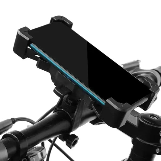 Suporte de Celular 360° para Bicicleta e Moto – Fixação Segura para iPhone e Xiaomi